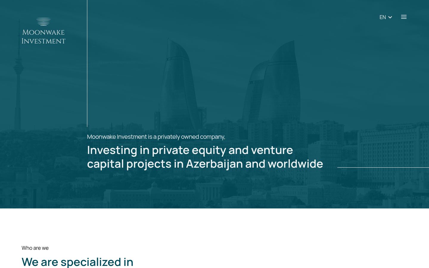 Moonwake Investment · HOMEPAGE_SCREENSHOT