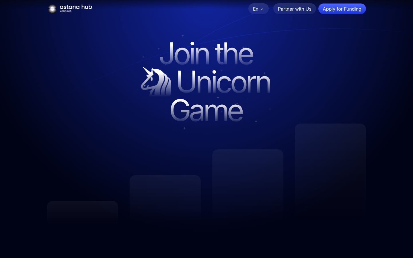 Astana Hub Ventures · HOMEPAGE_SCREENSHOT