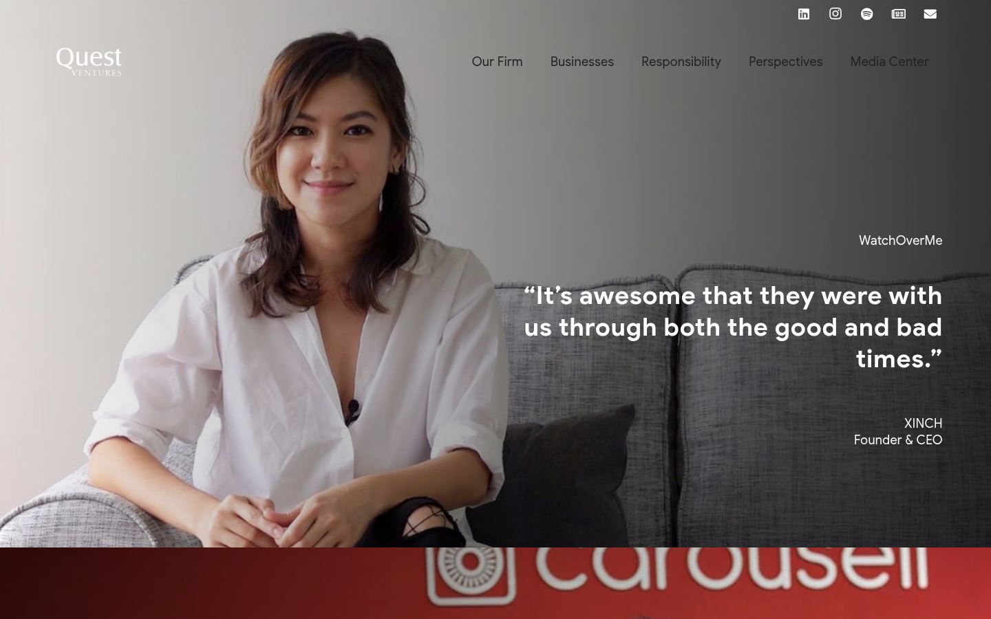 Quest Ventures · HOMEPAGE_SCREENSHOT