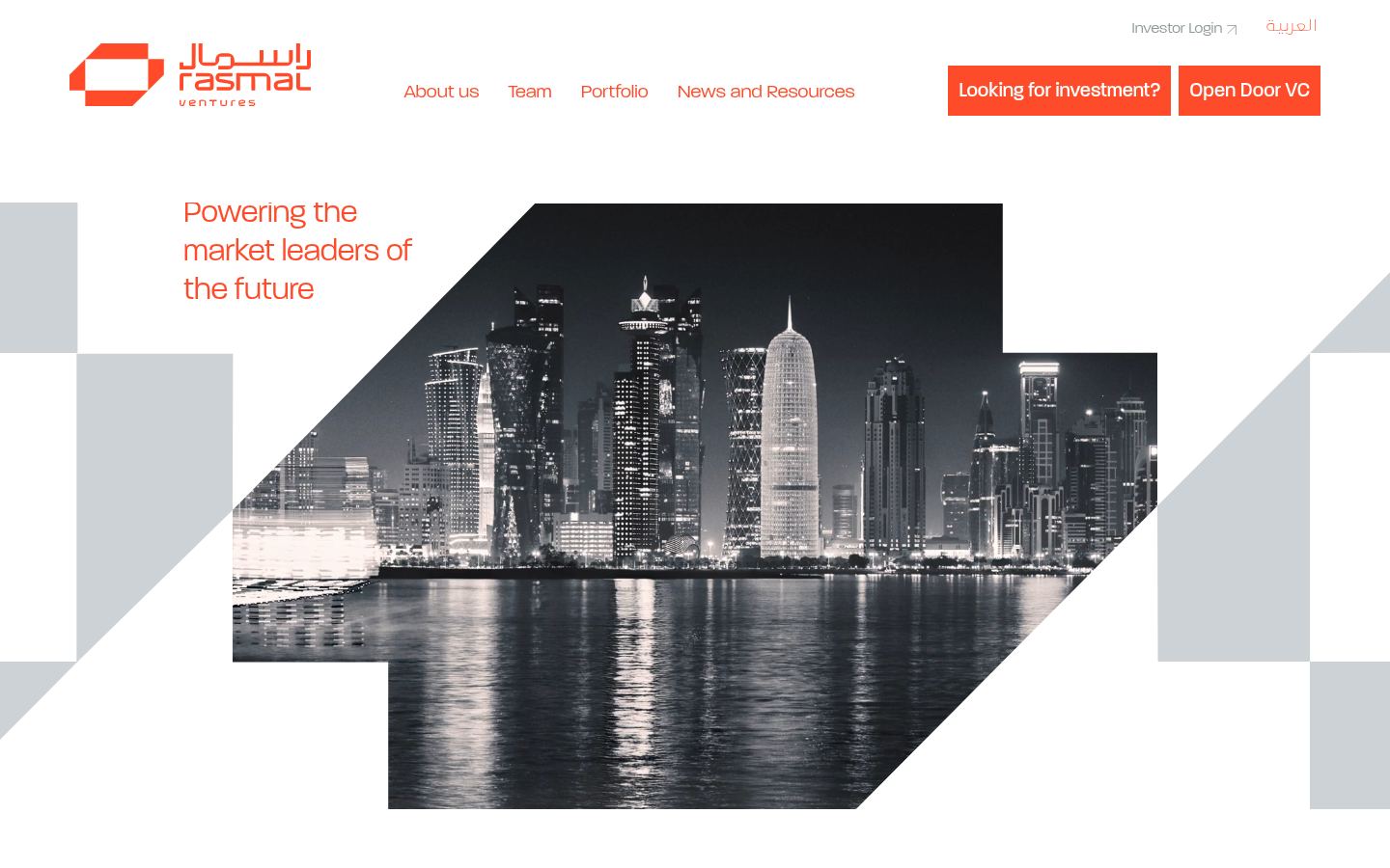 Rasmal Ventures · HOMEPAGE_SCREENSHOT
